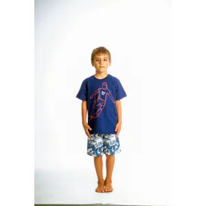 DREAMS πιτζάμα Player Μπλε | Εσώρουχα - πυτζάμες για αγόρια στο Fatsules