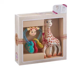 Σετ δώρου Gro Company Sophie the Giraffe Sophiesticated με την Σόφι και κουδουνίστρα καρδιά | Παιδικά παιχνίδια στο Fatsules