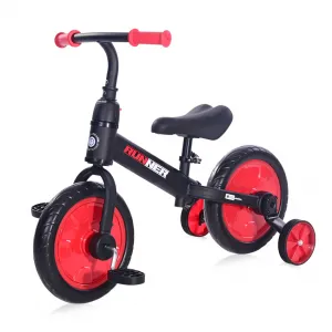 Παιδικό ποδήλατο ισορροπίας Lorelli Runner 2 σε 1 Black & Red | Ποδήλατα ισορροπίας στο Fatsules