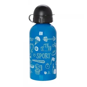 Μεταλλικό ανοξείδωτο μπουκάλι Ecolife Sports 500ml για νερό & κρύα ροφήματα | Θερμός και παγουρίνα στο Fatsules