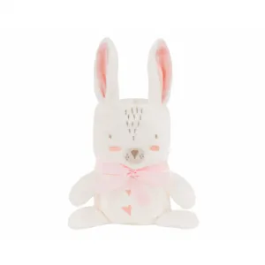 Κουβέρτα αγκαλιάς & λίκνου 3D Kikka Boo Rabbits in Love 75x100cm White | Κουβερτούλες στο Fatsules