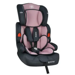 Κάθισμα αυτοκινήτου Bebe Stars Group 1-2-3 Mach 9-36kg Pink | Παιδικά Καθίσματα Αυτοκινήτου 9-36 κιλά // 9 μηνών-12 ετών στο Fatsules