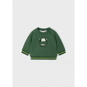 Mayoral Μπλούζα φούτερ με στάμπα "Cool" Πράσινο | Μπλουζάκια στο Fatsules