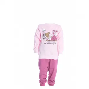 Dreams Σετ πιτζάμες 'Sweet dreams' Ροζ | Εσώρουχα - πυτζάμες για κορίτσια στο Fatsules