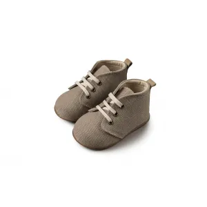 Babywalker υφασμάτινο δετό Sneaker Μπεζ | Casual στο Fatsules