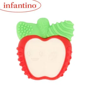 Μασητικό Infantino Lil Nibbles Vibrating Teether Apple 0+ | Στοματική Υγιεινή - Οδοντοφυϊα στο Fatsules