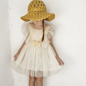 M&B Kid's Fashion Βρεφικό Φόρεμα τούλι Μπεζ | Βρεφικά φορέματα - Φούστες στο Fatsules