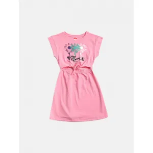 Joyce Παιδικό Φόρεμα 'Be Nice' Ροζ | Φορέματα - Φούστες στο Fatsules
