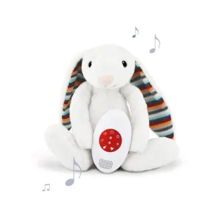 Bibi Λαγουδάκι με χτύπο καρδιάς και λευκούς ήχους ZAZU | Μαλακά-Κρεμαστά Παιχνίδια στο Fatsules