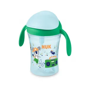 Nuk Motion Cup με Χείλος 230ml 8m+ Πράσινο | Θερμός υγρών και παγουρίνα στο Fatsules