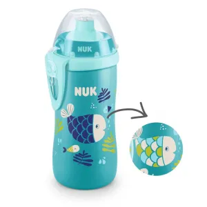 NUK Junior Cup Chameleon 300ml Με Καπάκι Push-Pull 18m+ | Θερμός υγρών και παγουρίνα στο Fatsules
