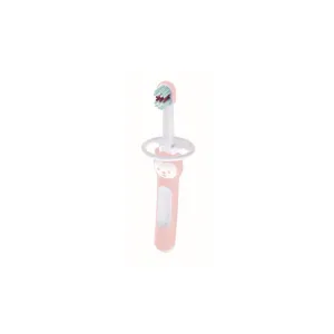 Mam Βρεφική Οδοντόβουρτσα Ροζ απαλό για 6m+ | Μασητικά μωρού - Βρεφικές οδοντόβουρτσες στο Fatsules
