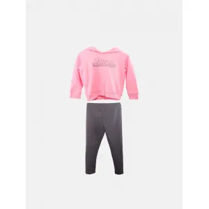Joyce παιδικό σετ μπλούζα μακρυμάνικη και κολάν Ροζ Ανθρακί | Σύνολα - Σετ στο Fatsules