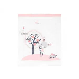 Πάπλωμα βρεφικό βαμβακερό Kikka Boo 90x110cm Pink Bunny Ροζ | Προίκα Μωρού - Λευκά είδη στο Fatsules