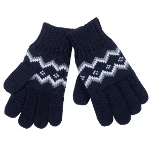 Chicco γάντια πλεκτά ζακάρ Μπλε σκούρο | Αξεσουάρ στο Fatsules
