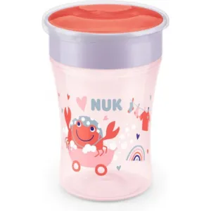 Nuk Magic Cup με Χείλος 230ml 8m+ Crab | Θερμός υγρών και παγουρίνα στο Fatsules