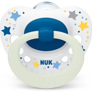 Πιπίλα Σιλικόνης NUK Signature 0-6 Μηνών Stars | Υγιεινή και Φροντίδα στο Fatsules