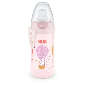 Nuk First Choice Active Cup Παγουράκι 12m+ Pink Rabbit 300ml | Θερμός υγρών και παγουρίνα στο Fatsules