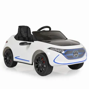 Ηλεκτροκίνητο Αυτοκίνητο Cangaroo - Moni Mercedes Benz Concept EQA White | Ηλεκτροκίνητα παιχνίδια στο Fatsules