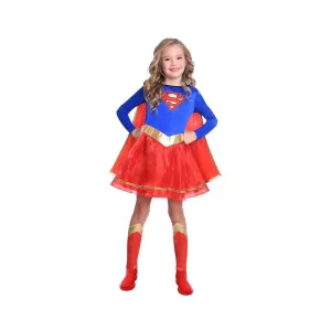 Αποκριάτικη Στολή Supergirl Classic μεγ.04 | Στολές για κορίτσια στο Fatsules