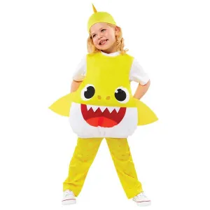 Αποκριάτικη Στολή Baby Shark Yellow Baby μεγ.02 | Στολές για κορίτσια στο Fatsules