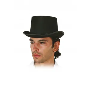 Αποκριάτικο Αξεσουάρ Καπέλο Ημίψηλο Μαύρο | Αξεσουάρ αποκριάτικων στολών στο Fatsules
