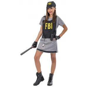 Αποκριάτικη Στολή FBI  μεγ.14 | Στολές για κορίτσια στο Fatsules