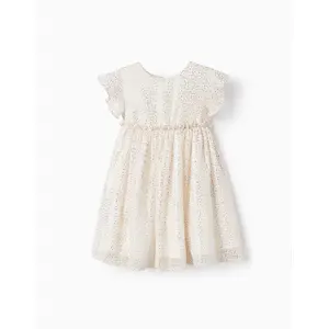 Zippy βρεφικό φόρεμα αμπιγιέ Λευκό Χρυσό | Φορέματα - Φούστες - Τσάντες στο Fatsules