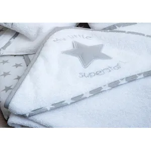 Μπουρνούζι Κάπα "My Little Superstar" Baby Oliver | Σετ πετσέτες - Μπουρνουζάκια στο Fatsules