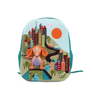 Απαλό 3D Σακίδιο πλάτης Oops Happy Backpack City | Σχολικές Τσάντες Πλάτης  στο Fatsules