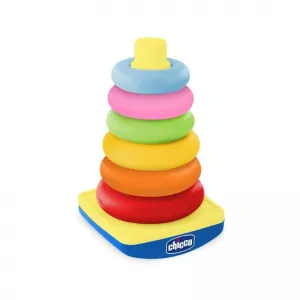 Πύργος από Δακτύλιους Chicco Toys - Lime | Εκπαιδευτικά και Δραστηριοτήτων στο Fatsules