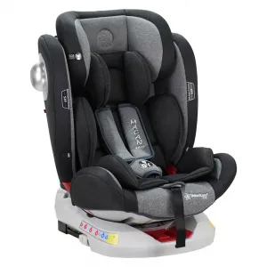 Κάθισμα Αυτοκινήτου Bebe Stars Isofix Macan 360° Grey + Δώρο 15€ | Παιδικά Καθίσματα Αυτοκινήτου στο Fatsules