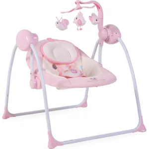 Ηλεκτρικό Βρεφικό Ρηλάξ-Κούνια Cangaroo Baby Swing+ Plus Pink | Βρεφικά Ρηλάξ στο Fatsules