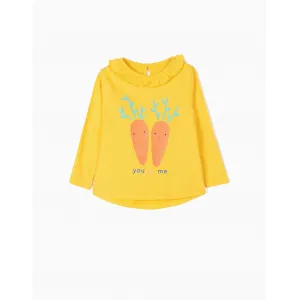 Μπλούζα 'you & me' Ζippy - Κίτρινο | Βρεφικά μπλουζάκια στο Fatsules