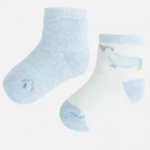 Σετ 2 κάλτσες Mayoral - Γαλάζιο | Εσώρουχα - Κάλτσες στο Fatsules