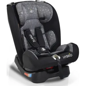 Κάθισμα αυτοκινήτου Cangaroo Hybrid Grey Stars | Παιδικά Καθίσματα Αυτοκινήτου 0-36 κιλά // 0-12 ετών στο Fatsules
