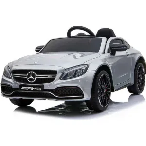 Ηλεκτροκίνητο Αυτοκίνητο Cangaroo - Moni Mercedes Benz C63S Silver | Ηλεκτροκίνητα παιχνίδια στο Fatsules