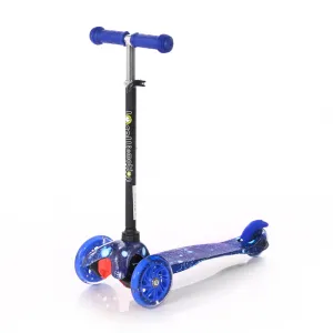 Πατίνι Scooter Lorelli Mini Αναδιπλούμενο με φωτιζόμενους τροχούς Blue Cosmos | Παιδικά παιχνίδια στο Fatsules