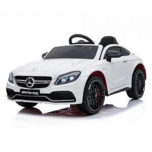 Ηλεκτροκίνητο Αυτοκίνητο Cangaroo - Moni Mercedes Benz C63S White | Ηλεκτροκίνητα παιχνίδια στο Fatsules