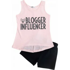 NEK Kids Wear Παιδικό Σετ 'blogger' - Ροζ | Ρούχα - Παπούτσια στο Fatsules