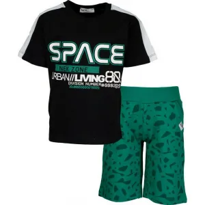 NEK Kids Wear Παιδικό Σετ 'Space'' - Μαύρο Πράσινο | Σύνολα - Σετ στο Fatsules