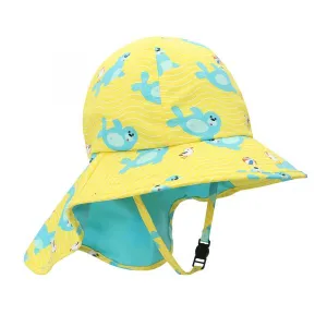 Καπέλο Zoocchini Cape Sunhat UPF50 Seal Κίτρινο | Καπέλα στο Fatsules