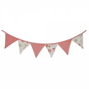 Διακοσμητικά σημαιάκια Bebe Stars Bunny 3 μέτρα Pink | Βρεφικό Δωμάτιο στο Fatsules