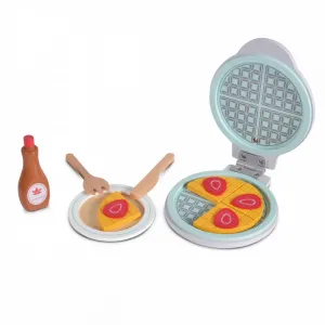 Ξύλινο σετ βάφλας Cangaroo Moni Toys Wooden waffle set | Παιδικά παιχνίδια στο Fatsules