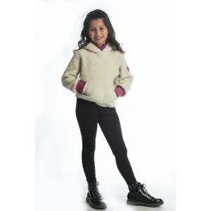 Joyce μπλούζα φούτερ με κουκούλα Εκρού | Κορίτσι 1-16 Ετών στο Fatsules