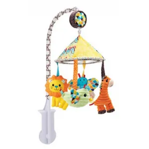 Κουρδιστό μουσικό περιστρεφόμενο Carousel Infantino Musical Mobile Carousel | Παιδικά παιχνίδια στο Fatsules