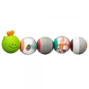 Πολύχρωμες μπάλες δραστηριοτήτων Infantino Caterpillar Activity Balls | Παιδικά παιχνίδια στο Fatsules