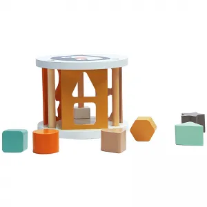 Ξύλινα σχήματα και σφηνώματα σε κουτί Magni | Παιδικά παιχνίδια στο Fatsules