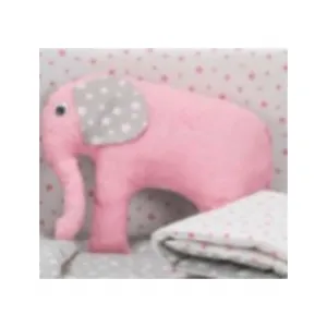 Διακοσμητικό μαξιλάρι Just Baby Ελέφαντας Ροζ | Διακοσμητικά μαξιλάρια στο Fatsules