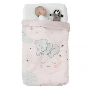 Ισπανική βελουτέ κουβέρτα Manterol Baby Vip 75x100cm 529 C04 Pink | Προίκα Μωρού - Λευκά είδη στο Fatsules
